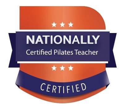 Nationally Certified Pilates Teacher 인증 배지